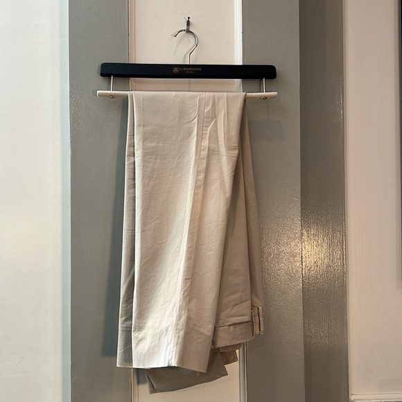 Incotex Slim Fit Cotton Blend Trousers - Picture 2 of 4